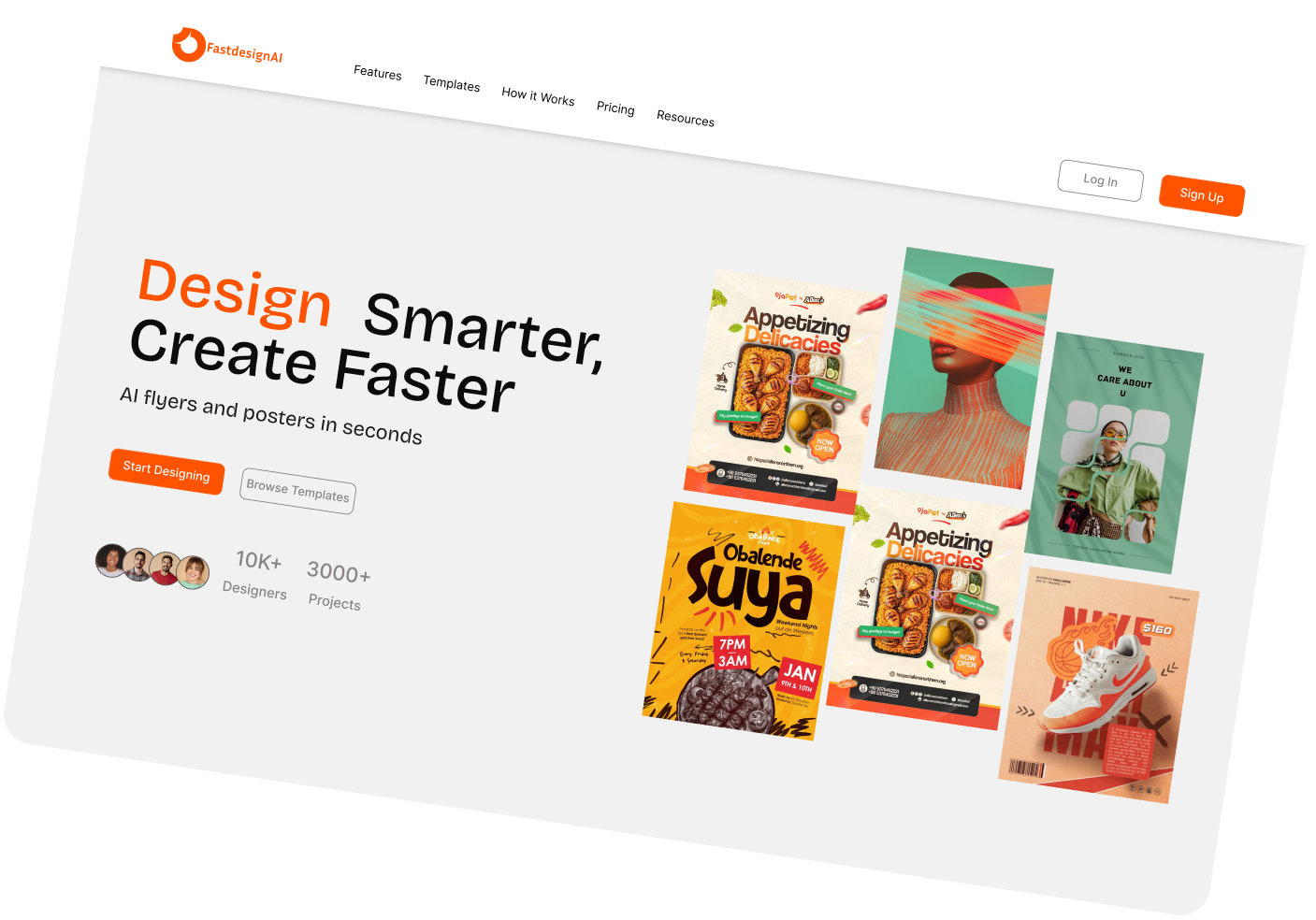 Website design project preview