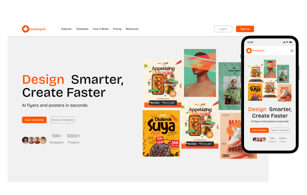 FastAI - AI Design website